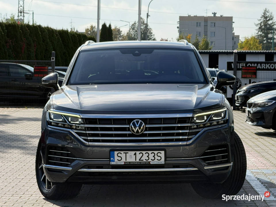 Volkswagen Touareg 30 V6 TDI 286 elegance szary śląskie Tychy sprzedam