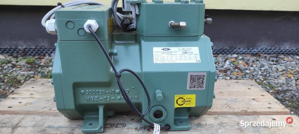 Sprężarka półhermetyczna Bitzer CO2 2MSL07K 162 Biznes i Przemysł Paczków