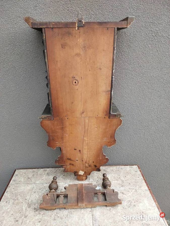 S093 Skrzynia skrzynka obudowa starego zegara Tczew