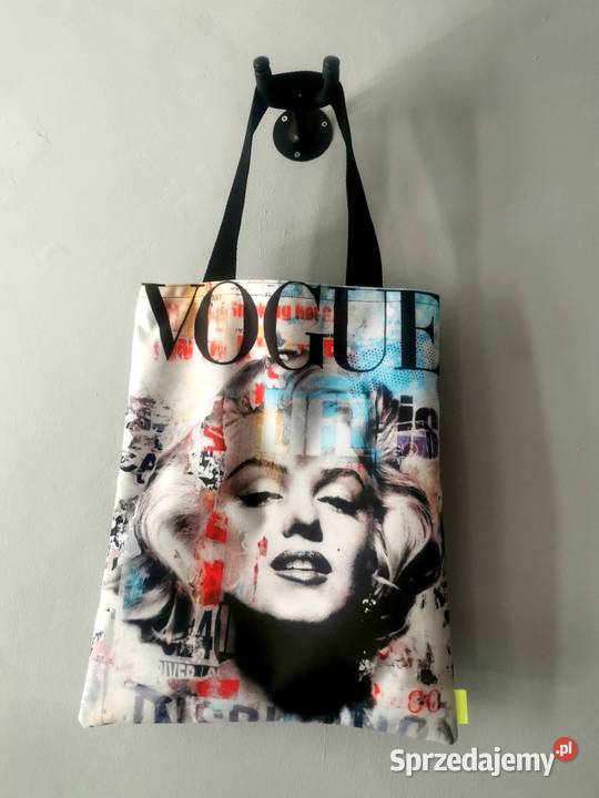 Torba zakupowa bez suwaka Marylin Monroe Warszawa sprzedam