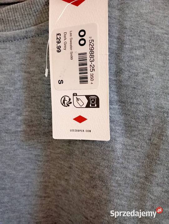 Bluza szara LEE COOPER róż S Końskie sprzedam