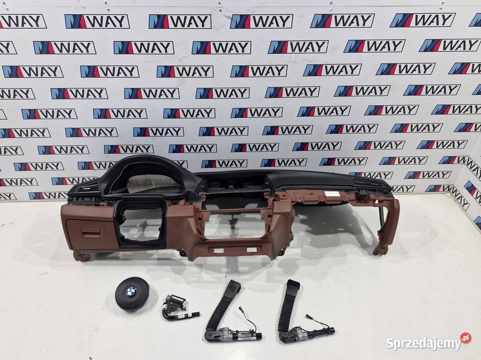 BMW 5 F10 F11 DESKA KONSOLA ORYGINAŁ ZIMTBRAUN osobowe