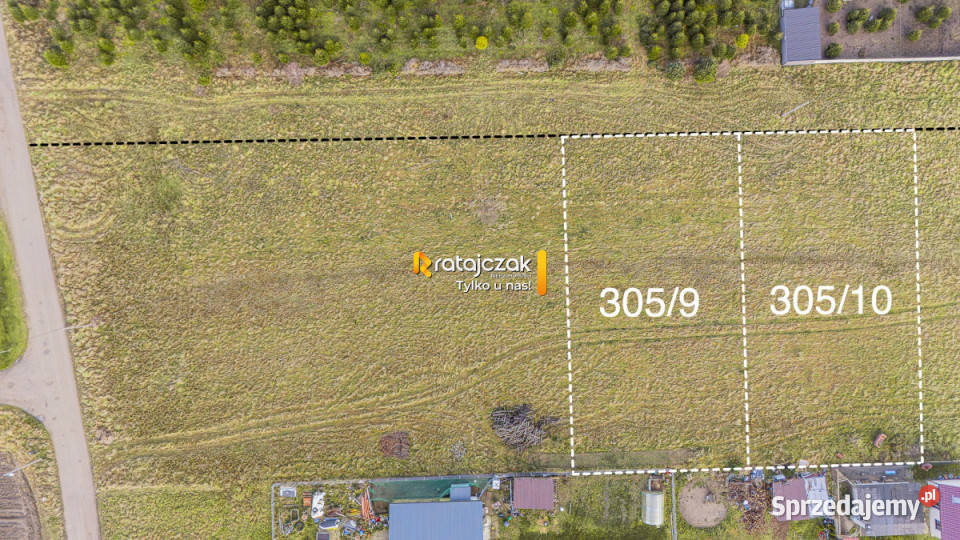 Działka 1096m2 Domatówko Słoneczna woda