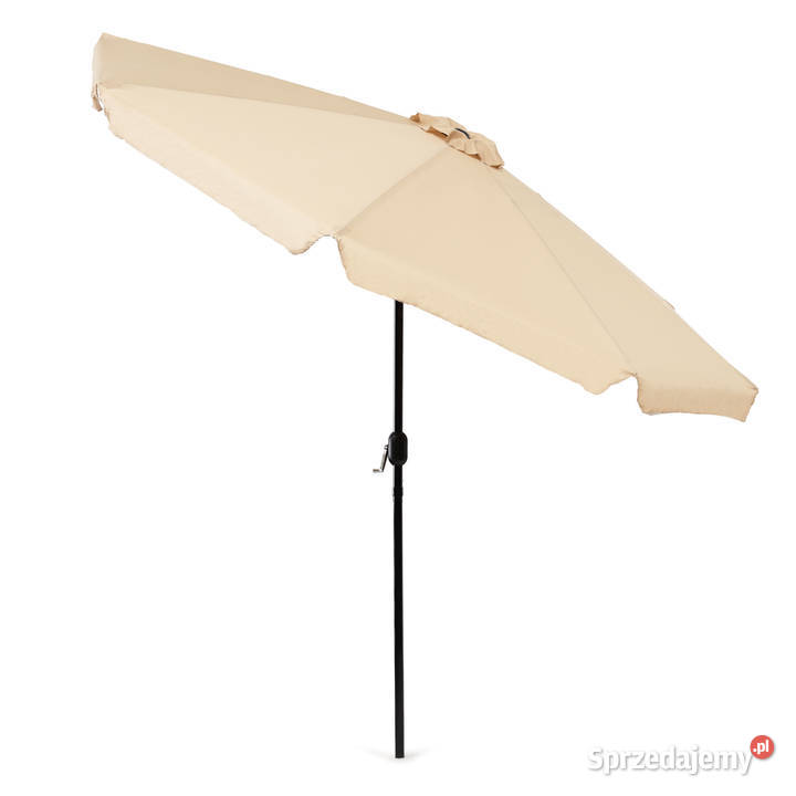Parasol ogrodowy duży 3 m skośny łamany z korbą Smogorzów