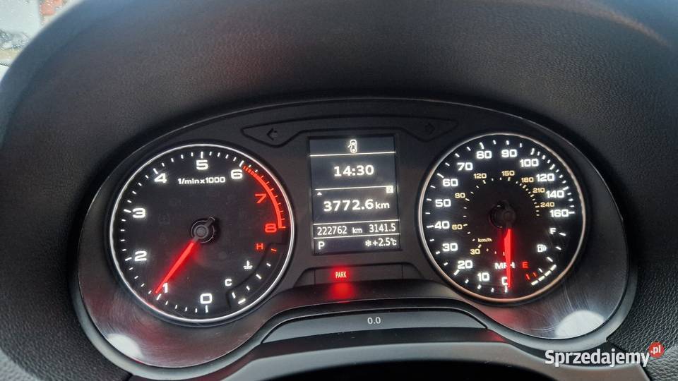Audi A3 8V 20 TFSI Quattro 2015 Sokołów Podlaski