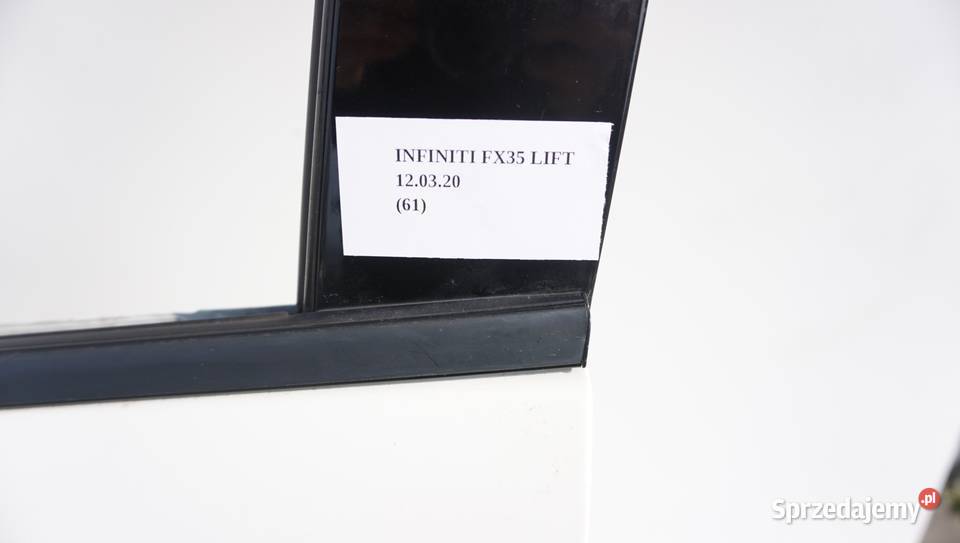 DRZWI LEWY PRZÓD LEWE PRZEDNIE INFINITI FX35 Karoseria wielkopolskie Nowy Tomyśl