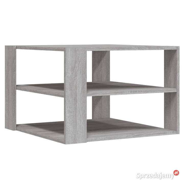 Stolik kawowy szary dąb sonoma 595x595x40