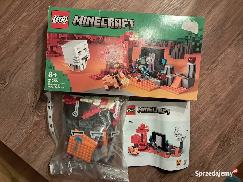 klocki lego 21255 z serii minecraft kompletne Klocki świętokrzyskie Sandomierz