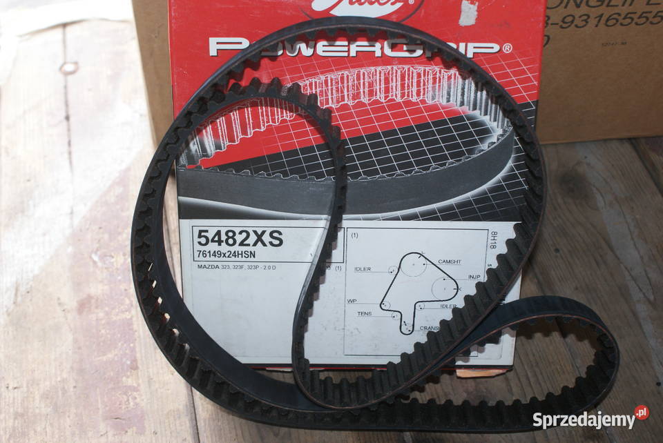 GATES PASEK ROZRZ149Z MAZDA 323 20D 97 5482XS mazowieckie Białobrzegi