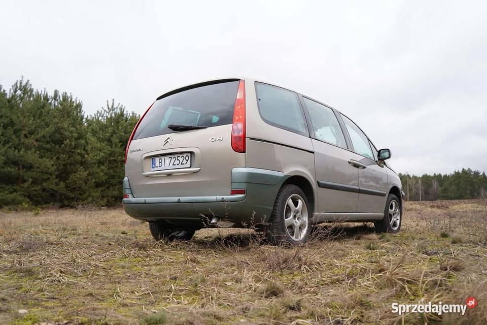Citroen C8 20 Benzgaz 2004r7miejsc