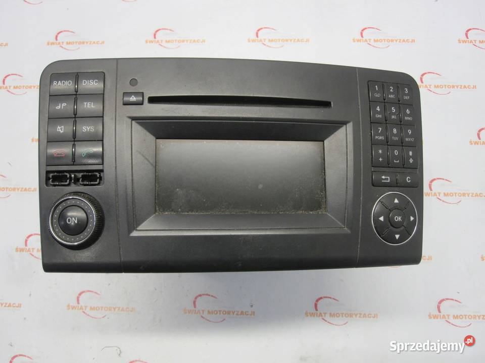 MERCEDES W164 radio CD A1648705894 Sprzęt audio fabryczny Kielce