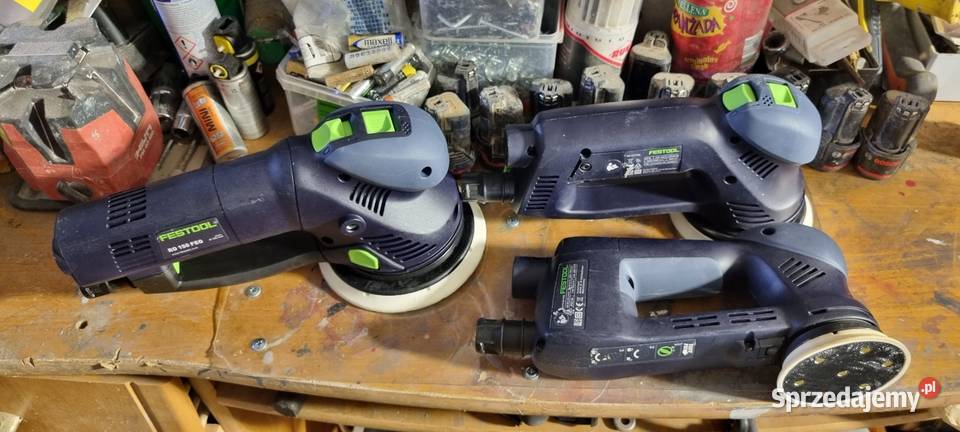 Nowe szlifierki mimosrodowe Festool Warszawa