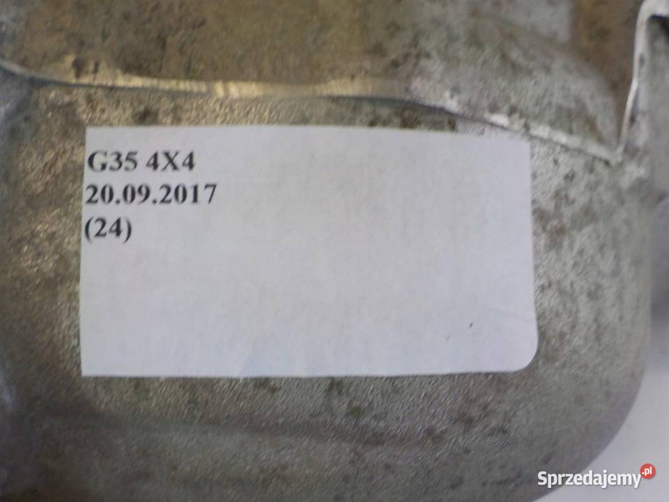 MOST REDUKTOR PRZÓD INFINITI G35 X SEDAN RWD 4X4 wielkopolskie Nowy Tomyśl sprzedam