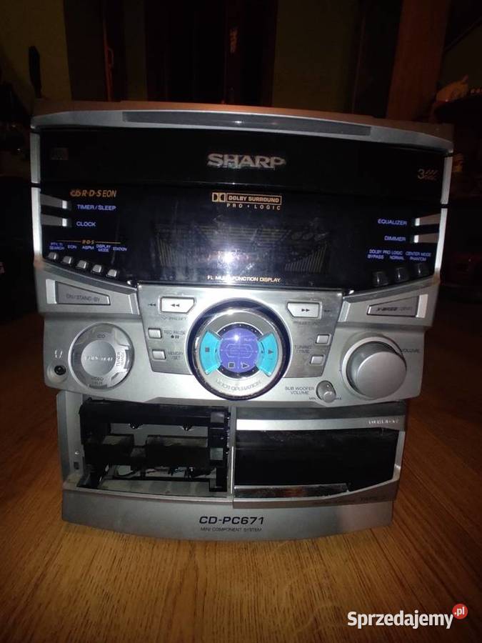 Radio wieża Sharp Golasowice sprzedam