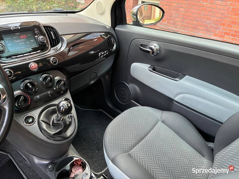 Fiat 500 szklany dach felga alu stan perfekcyjny manualna śląskie Rybnik