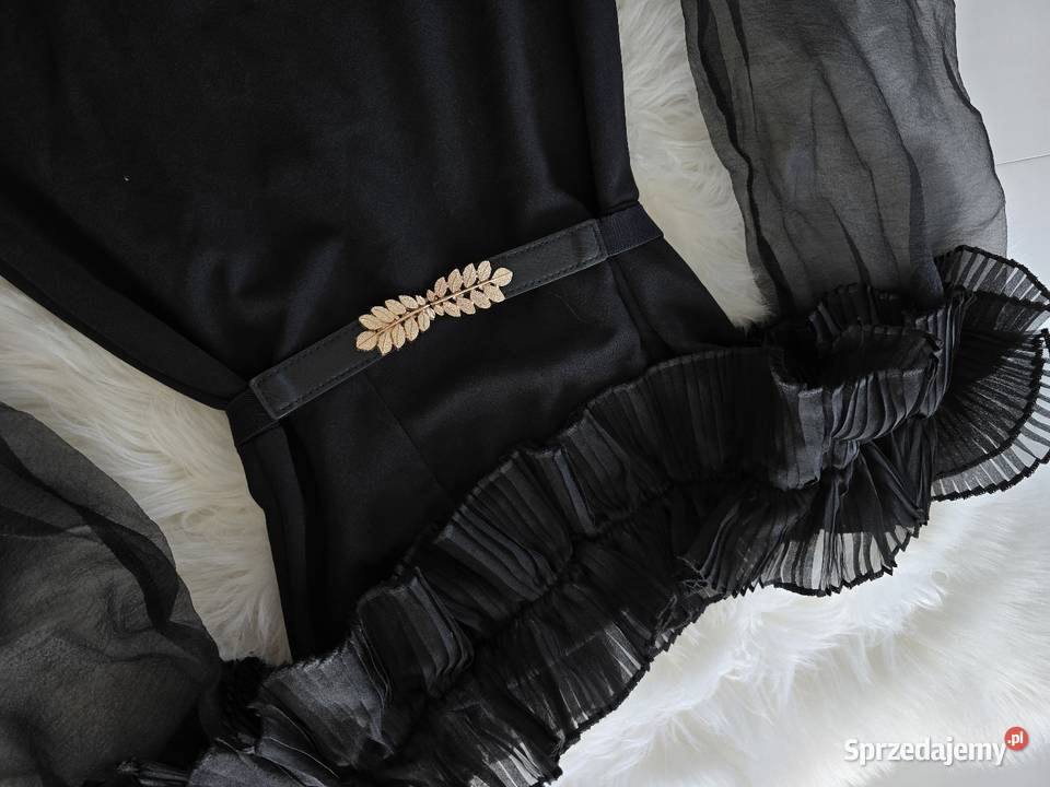 Sukienka mała czarna efektowna Spódnice i sukienki Rybnik