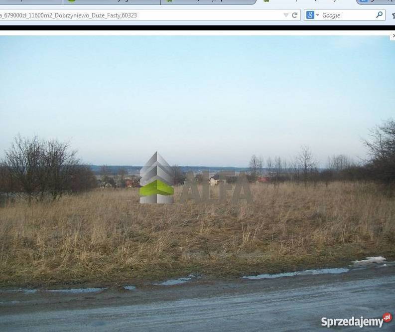 Działka na sprzedaż 10 267 mkw Dobrzyniewo Duże Białystok sprzedam