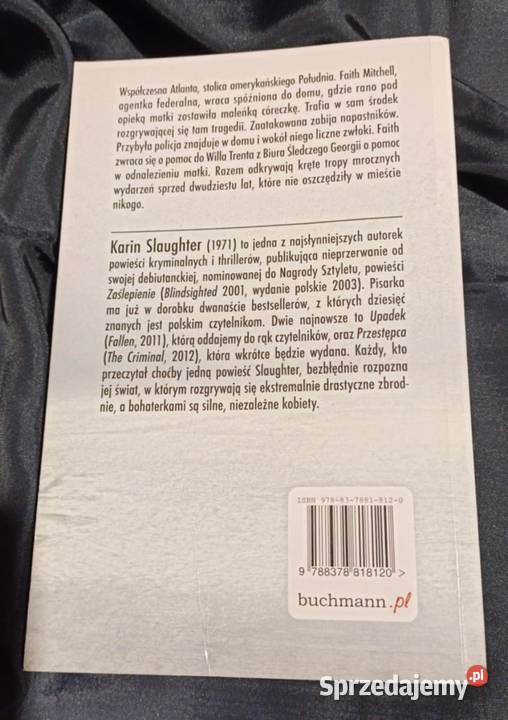 Niewierny Upadek Karin Slaughter miękka wielkopolskie Poznań sprzedam