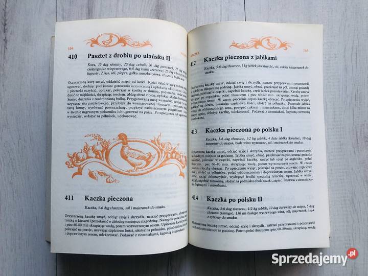 Książka kucharska Potrawy z drobiu i dzikiego Łódź