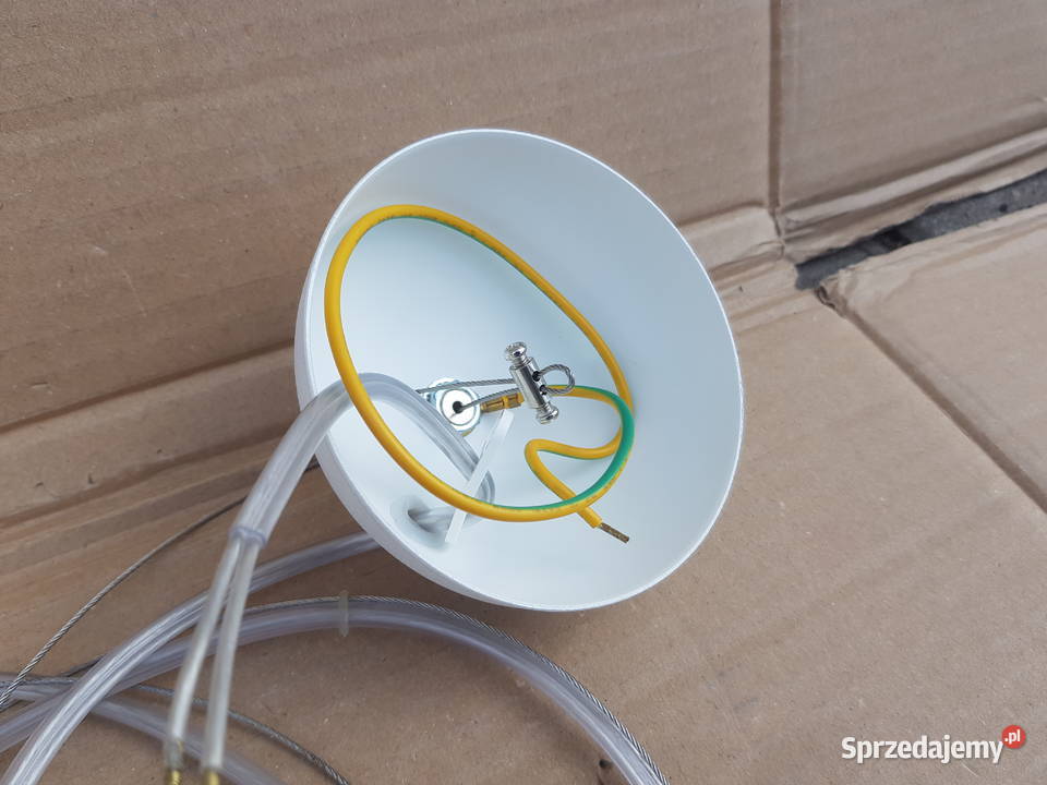 Zawieszenie do lampy na klosz abażur E27 białe Warszawa