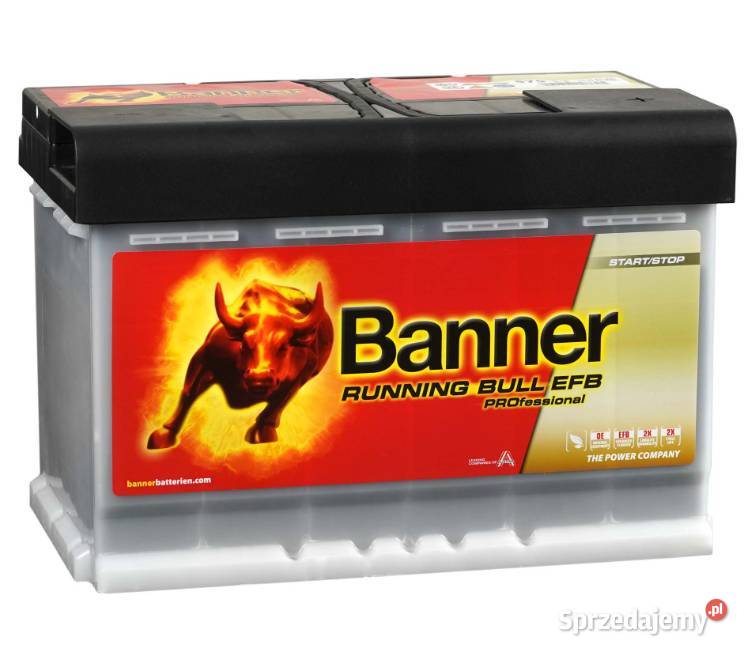 Akumulator 75Ah 700A Banner Running Bull Pro pomorskie Kościerzyna