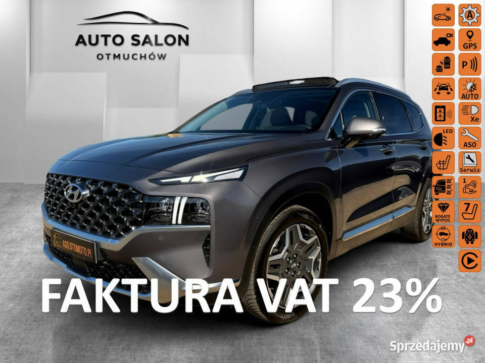 Hyundai Santa Fe FUL LED panorama skóra kamery podgrzewane fotele