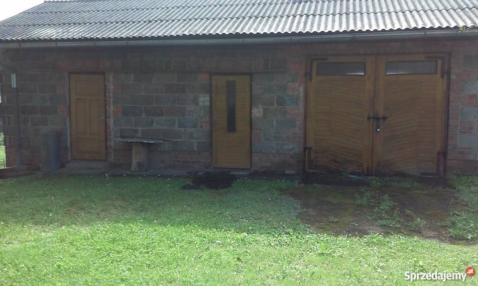 Tanio Dom w Izbicy z zabudowaniami Nieruchomości