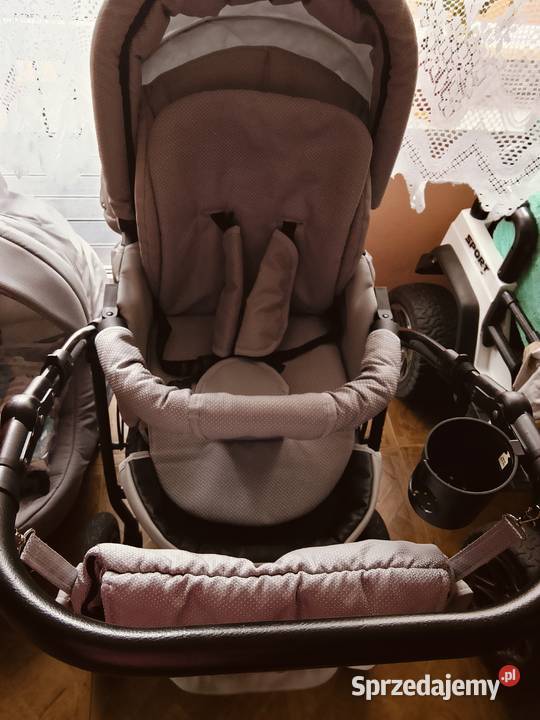Wózek Baby Merc Zippy Q 3w1 szary/srebrny mazowieckie Serock sprzedam