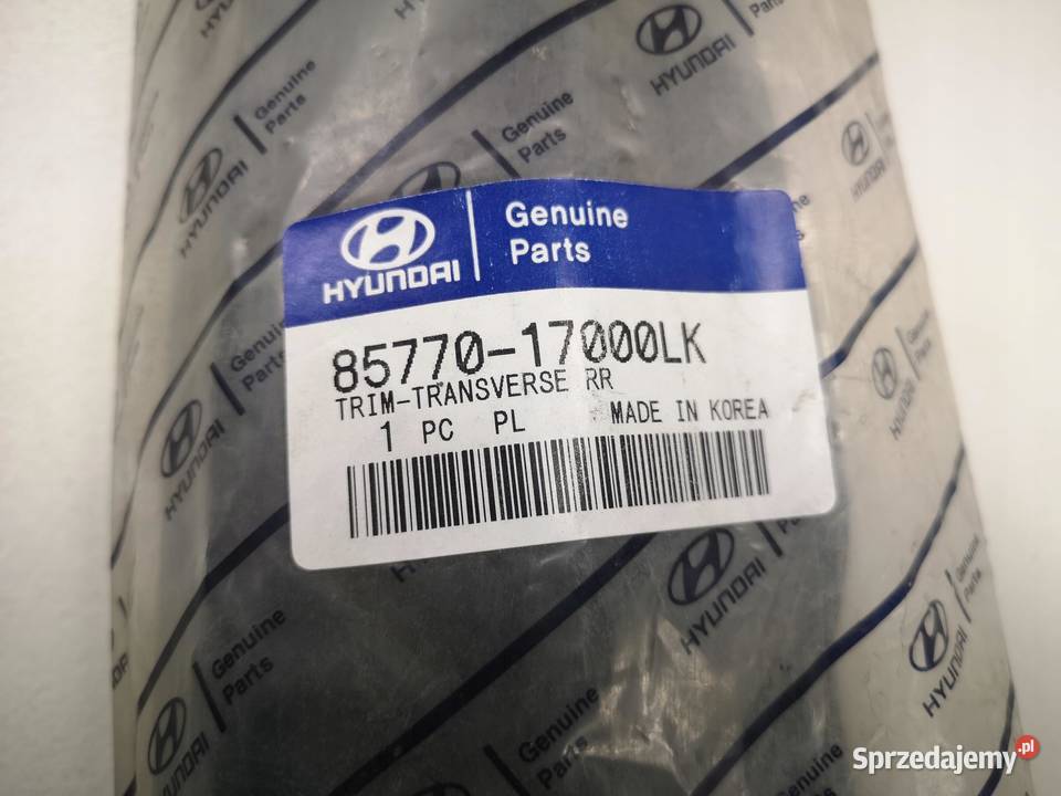 LISTWA BAGAŻNIKA HYUNDAI MATRIX 16 20022008 NOWA Części samochodowe lubelskie