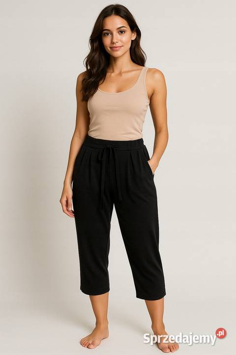 SPODNIE rybaczki lycra cygaretki 3XL5XL