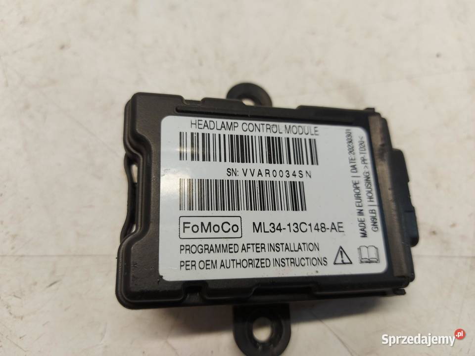 Ford Ranger VI 6 2024r MODUŁ STEROWNIK ŚWIATEŁ osobowe dolnośląskie