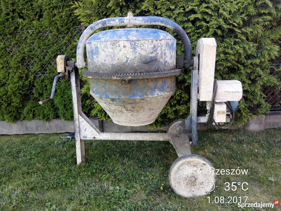 Sprzedam Betoniarkę 250 l 380V Pozostałe Rzeszów