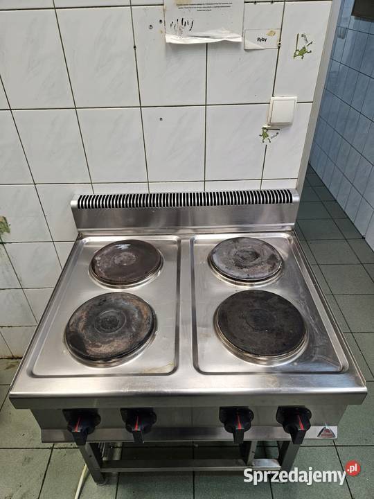 Kuchnia elektryczna 4 płyty okrągłe na podstawie Góra sprzedam