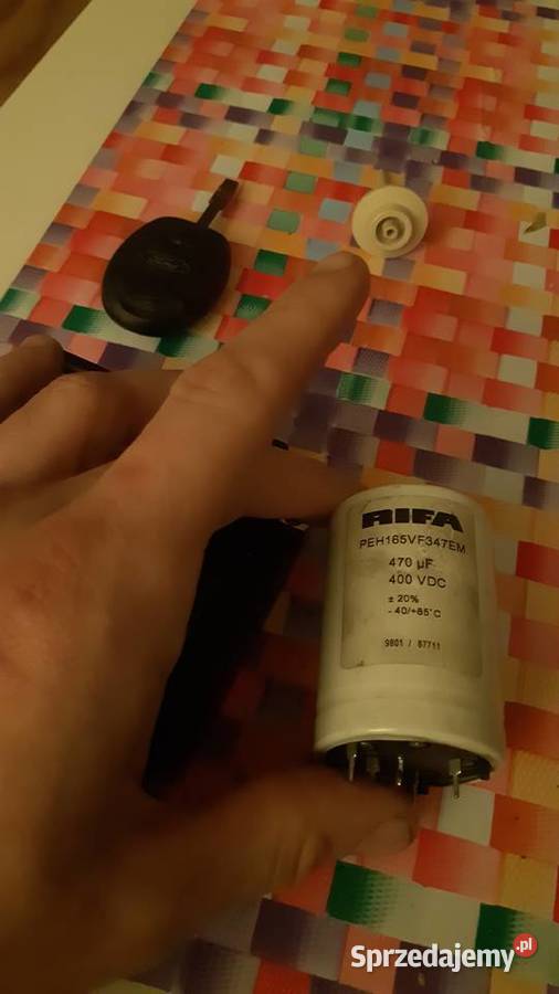 kondensatory RIFA PEH165VF347EM 470uF 400VDC