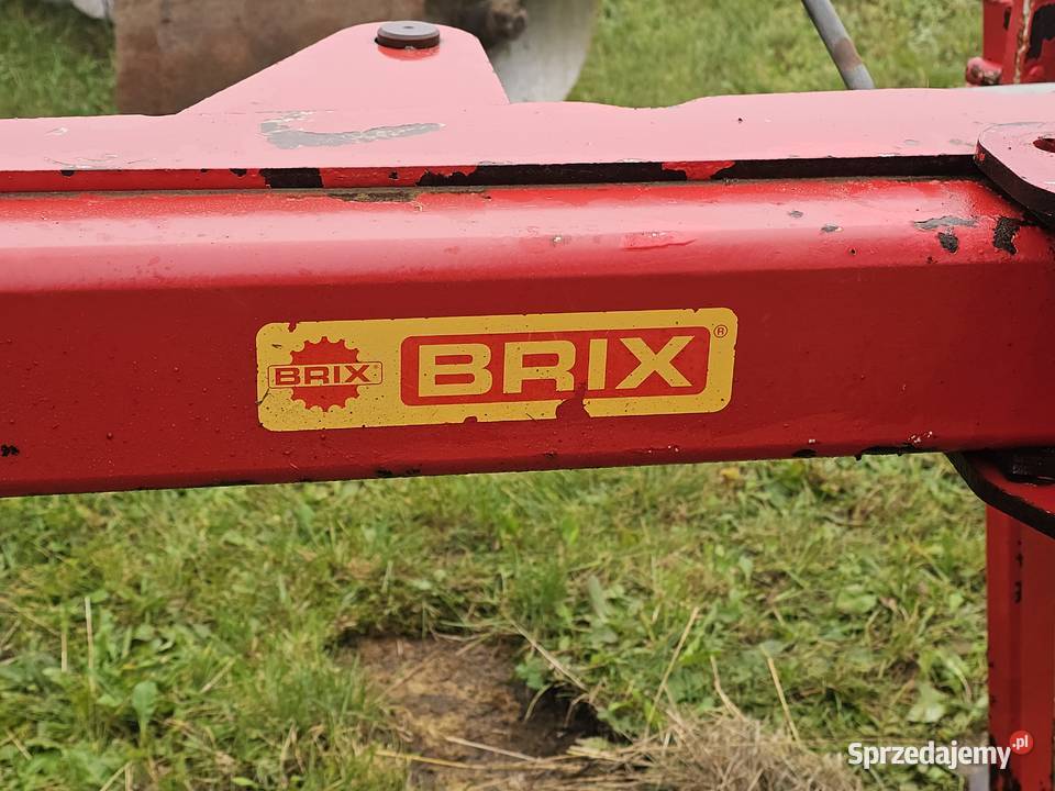 Pług 4 skibowy obrotowy Brix nieuszkodzony Maszyny uprawowe Nowa Cerkiew