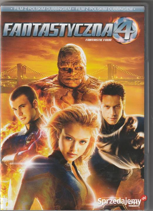 Fantastyczna czwórka DVD Pruszków