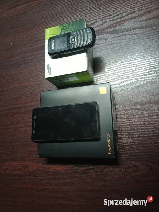 telefon Sony Xperia Z2 i SAMSUNG gt-e1080w całość, wysyłka