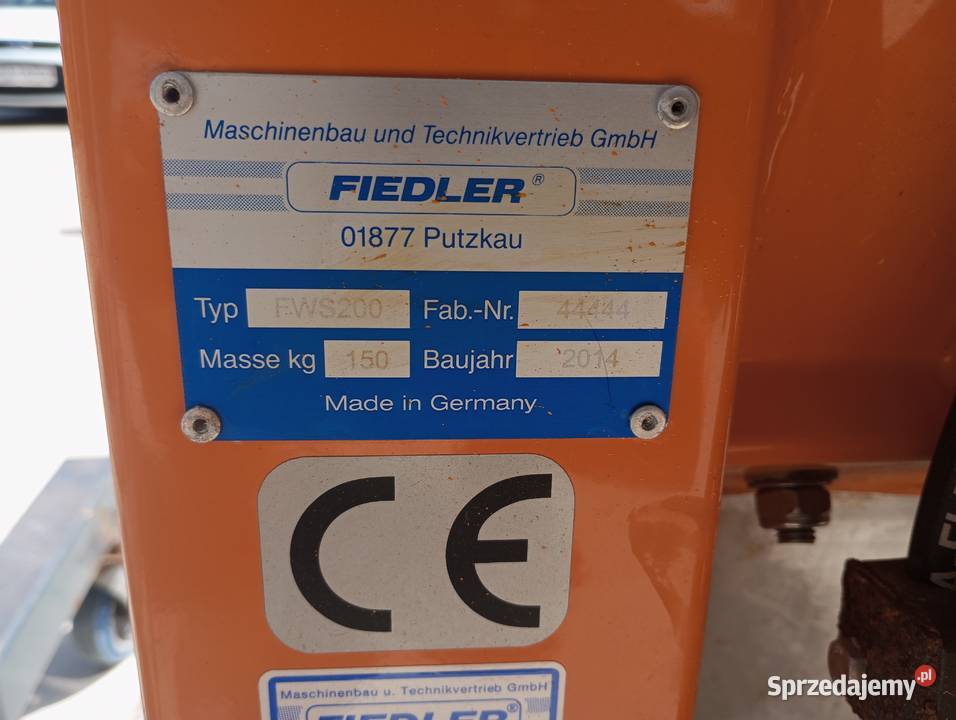 posypywarka solarka FIEDLER Hako Citymaster Pabianice