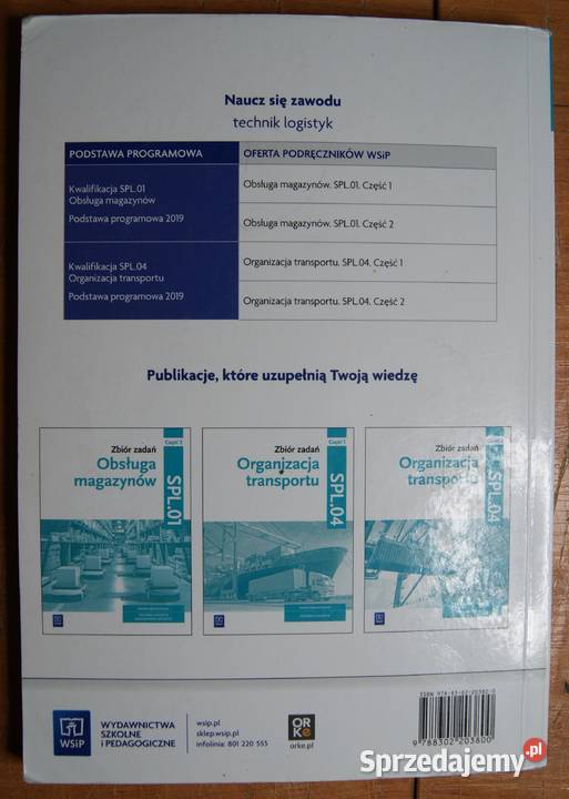 Obsługa magazynów zbiór zadań branża ekonomiczna Rok wydania 2022 Parczew