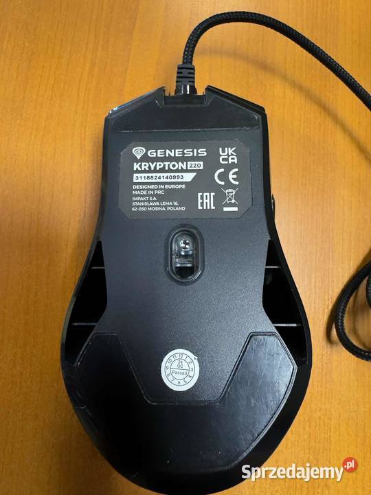 Mysz gamingowa Genesis Krypton 220 Elbląg sprzedam