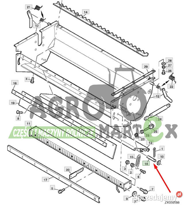 Z69909 PRĘT JD Wichrów