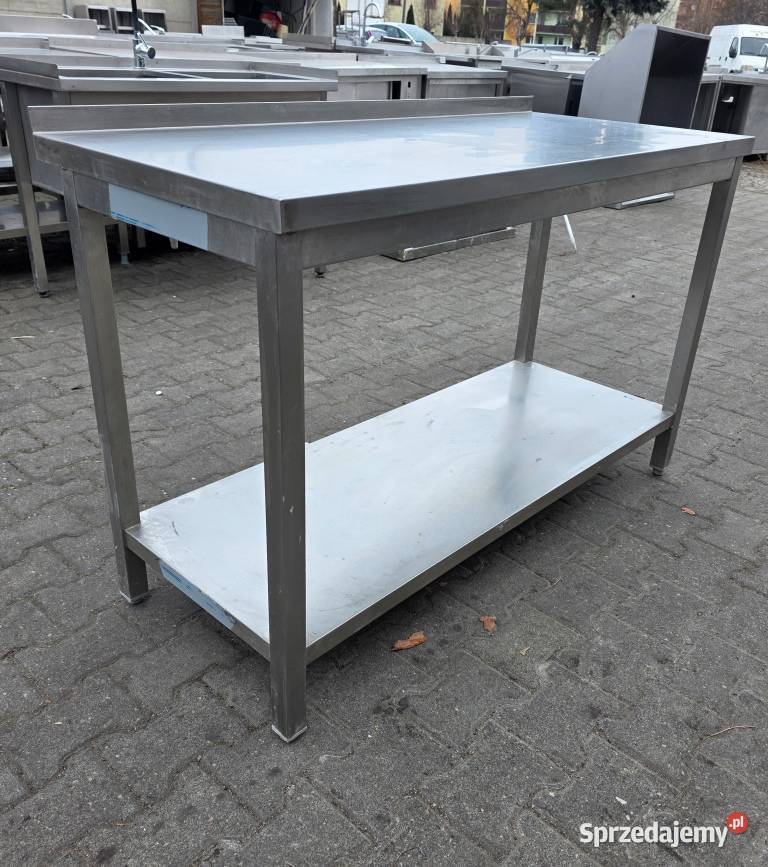 Stół Gastronomiczny z Półką 1356085 M1381 N wielkopolskie Nowe Skalmierzyce