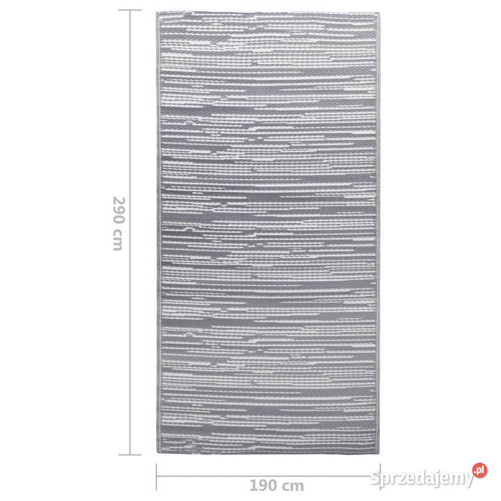 Dywan na zewnątrz szary 190x290 PP WM310439 mazowieckie Warszawa
