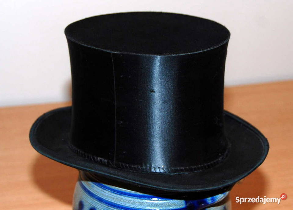 Stary Kapelusz Cylinder Chapeau Claque 56 Specht Warszawa sprzedam