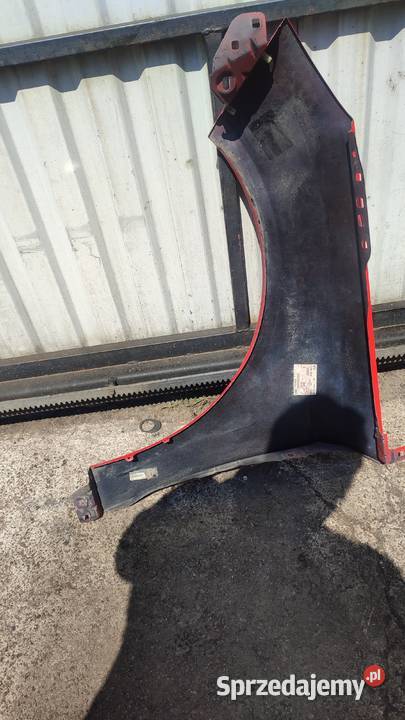 BŁOTNIK PRZÓD PRAWY FORD FOCUS MK3 CZERWONY Włoszczowa sprzedam