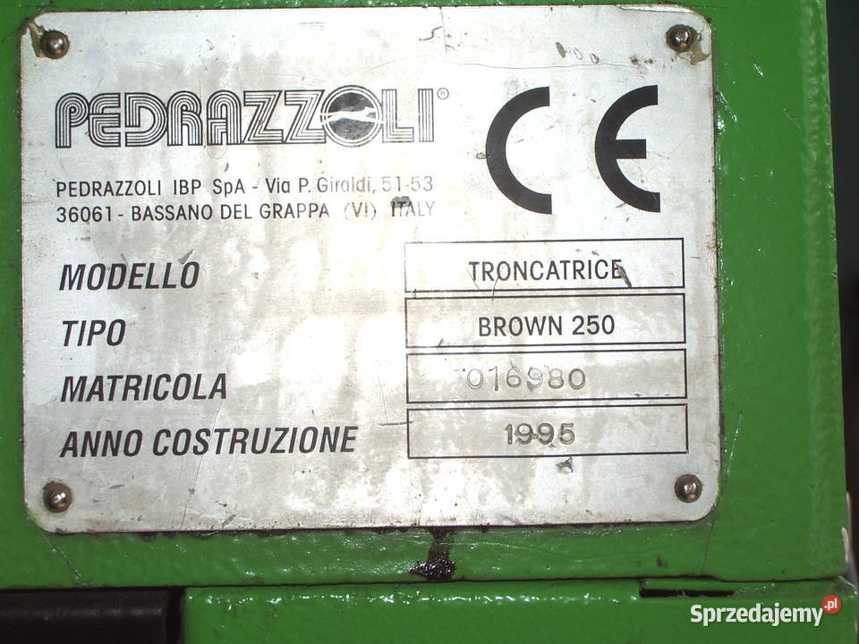 Piła tarczowa wolnoobrotowa do metalu aluminium Piły tarczowe Łódź