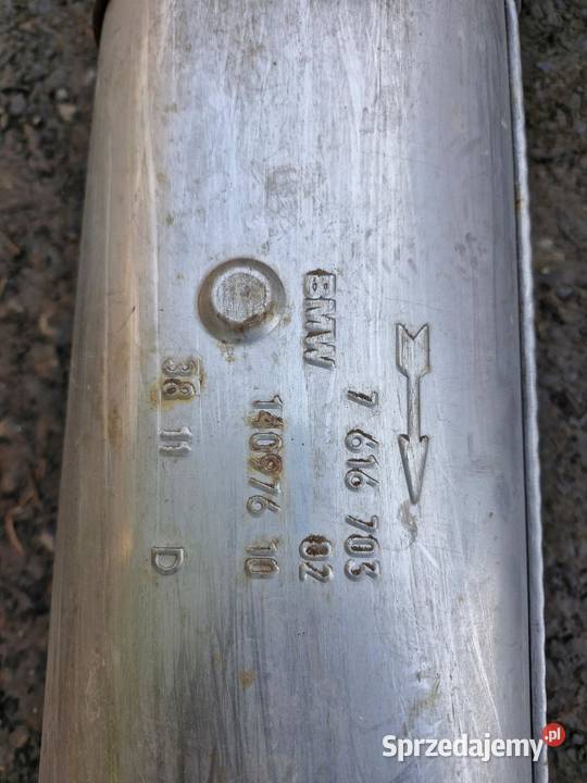 BMW F20 F21 N13 WYDECH TŁUMIK ORYGINALNY sprzedam