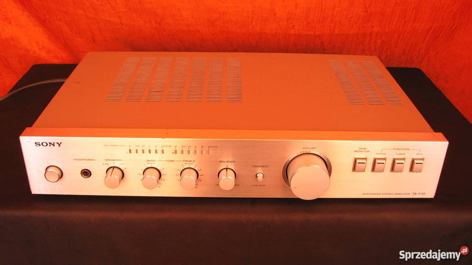 SONY taf30 WZMACNIACZ Vintage do Dużej Wieży Elektronika Świebodzice