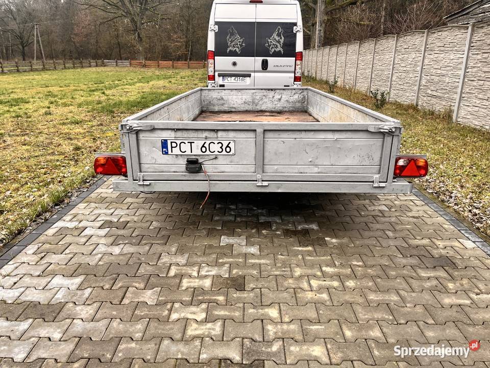 Przyczepa dwuosiowa SAM wielkopolskie Tarnówko