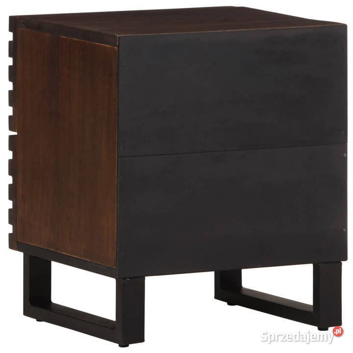 Szafka nocna 40x34x46 lite drewno mango WM377430 Warszawa